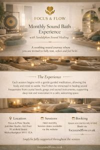Monthly Sound Bath with Sandalphon sound healing